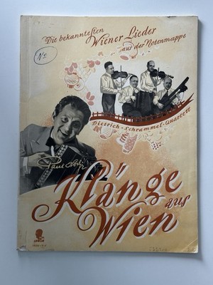 Heinz Munsonius ~ Klänge aus Wien Band 1 Notenmappe Klavier Keyboard Lieder
