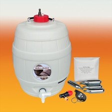 Balliihoo 5 Gallon Pressure Barrel With Full Co2 Control System - Bulbs & Gauge