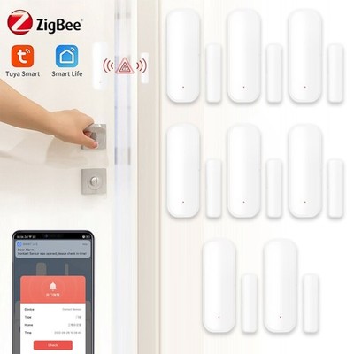 Tuya Smart Tür-Fenster-Sensor Zigbee WLAN Kompatibel mit Alexa Google Home
