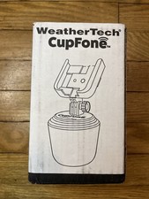 WeatherTech CupFone Universal Adjustable Cup Holder Car Mount for Cell Phones