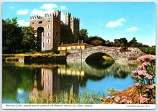 Bunratty Castle Ireland Vintage Postcard by John Hinde Original