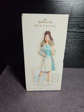 Hallmark Keepsake Continental Holiday  Exclusive Barbie Ornament With Box 