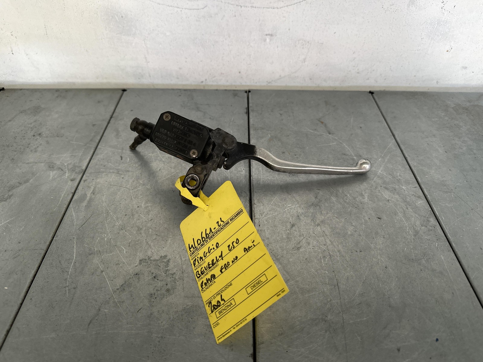 POMPA FRENO ANTERIORE PER PIAGGIO Beverly 250 Serie (01>)