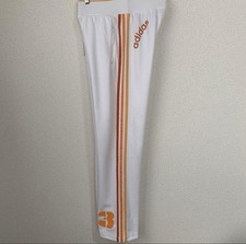 Adidas Women L Jersey/Track Pants 3 Line Ladies L White Limited Edition Rare