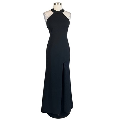 Betsy & Adam Women's Formal Dress Size 8 Black Tie Up Backless Halter Long Gown | eBay Betsy & Adam Women's Formal Dress Size 8 Black Tie Up Backless Halter Long Gown | eBay