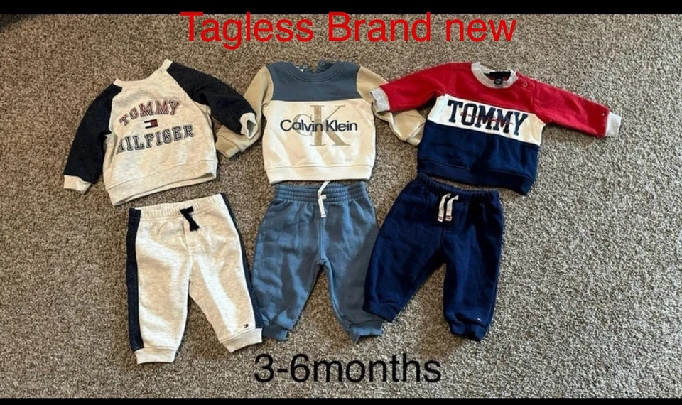 Ropa de bebé niño Tommy Hilfiger, Jordan, Calvin Klein, Adidas, Nike Foto 2 de 4