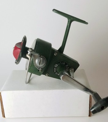 VTG Dam Quick No. 238 Spinning Reel Made in West Germany For Parts or Repair