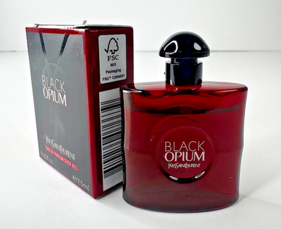 Yves Saint Laurent Black Opium Over Red Eau De Parfum 7.5ml/0.25