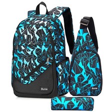 Large School Backpack for Boys Age 7-16 Elementary Middle High School