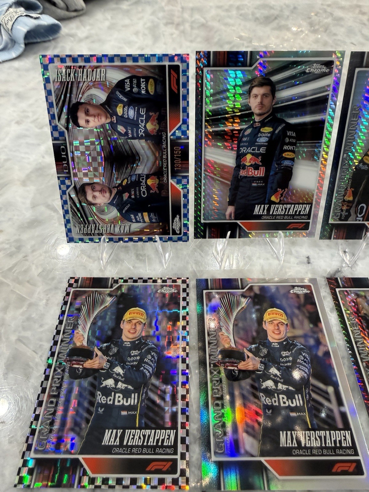 2026 Topps Chrome F1 Max Verstappen 40 CARD LOT! Serial # + Refractors + Logo... view 4