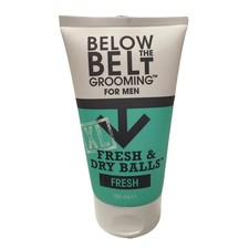 Below The Belt For Men XL Fresh & Dry Balls Intimate Groin Deodorant Fresh 150ml