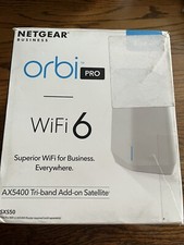 NETGEAR Orbi Pro AX5400 Tri-Band Add-On Satellite