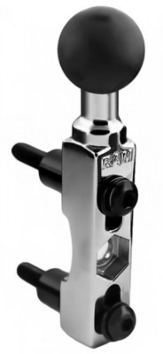 RAM MOUNT LENKERFUSS MIT 1'' KUGEL CHROM KUPPLUNG ODER BREMSKLEMME