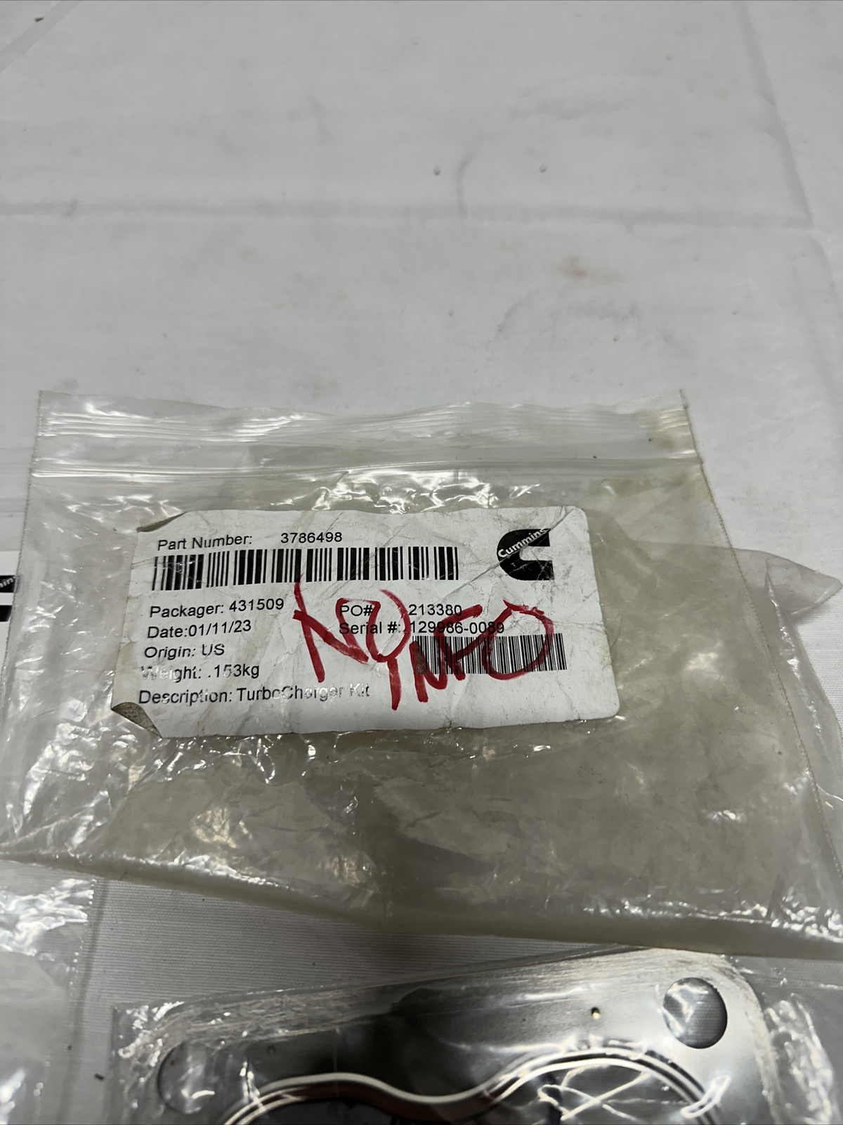 Cummins® 3786498 Turbocharger Gasket Kit | eBay 