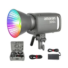Aputure Amaran 300c RGB COB Video Light Bowen Mount 2,500K to 7,500K CCT with...
