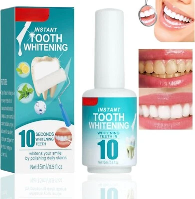 BRANDED Whitening Tooth Paint Instant Teeth Whitening Gel Polish for White Teeth