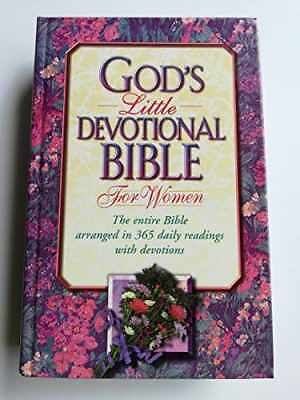 God's Little Devotional Bible for - Hardcover, by Honor Books - Acceptable n