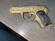 Vintage Leslie Henry L-H Detective Toy Diecast Toy Cap Gun Used Condition