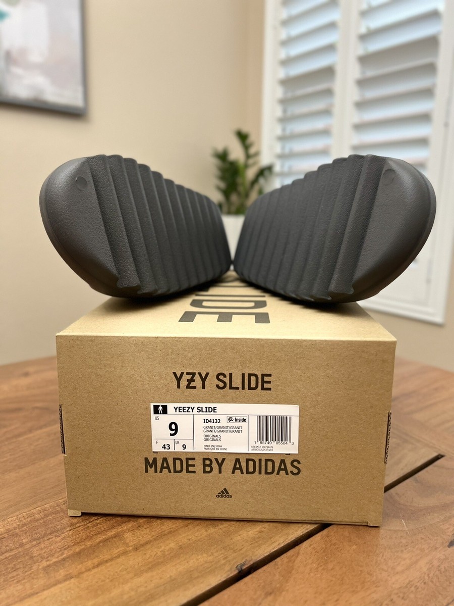 Adidas Yeezy Slide Granite Men Size 9 #ID4132 Brand New | eBay Adidas Yeezy Slide Granite Men Size 9 #ID4132 Brand New | eBay