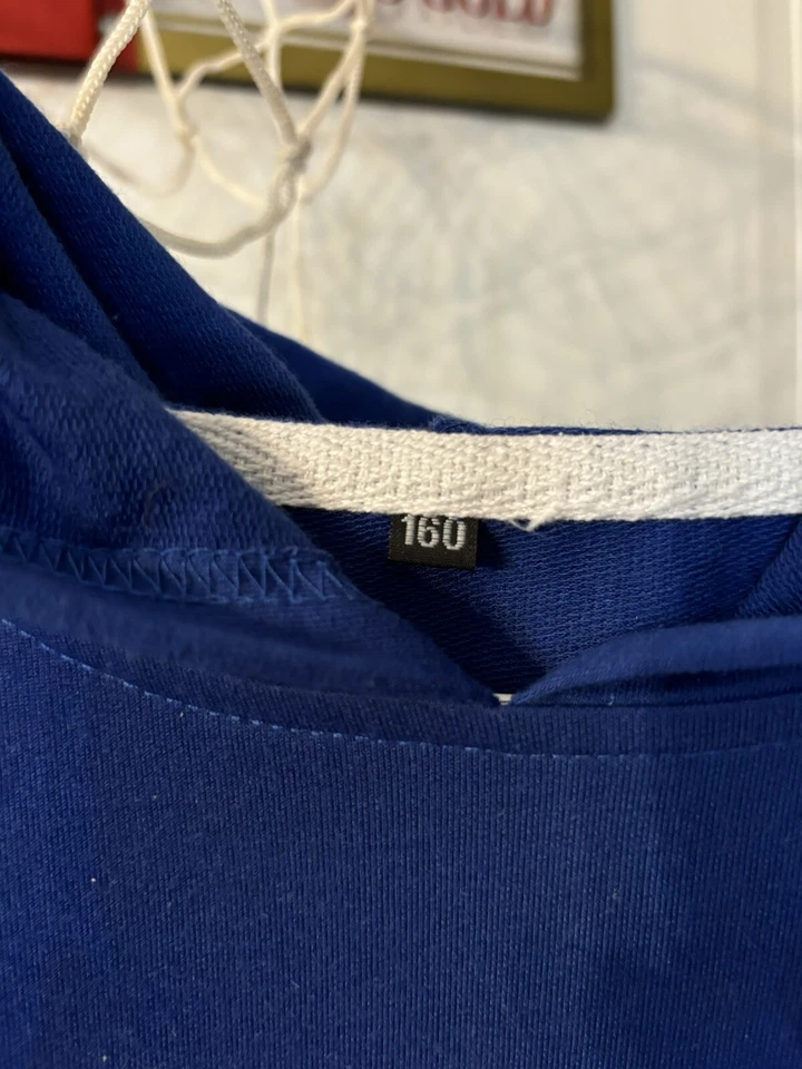 Camisa con Capucha Tom & Jerry Azul Real H&M Niños Niñas Talla 160 Usada en Excelente Condición Foto 4 de 4