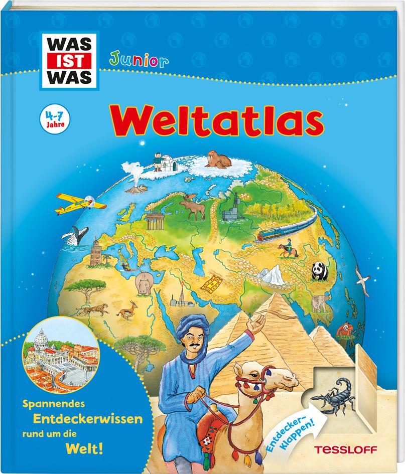 Thumbnail - Was Ist Was Junior Weltatlas Für Kinder Heike Herrmann