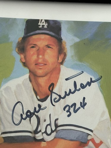 300 Wins Poster Signed by 8 Pitchers With Win Totals 25x31 Nolan Ryan Tom Seaver - Picture 7 of 9