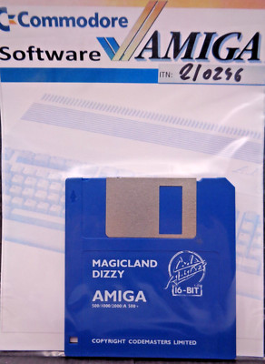 COMMODORE AMIGA -- MAGICLAND DIZZY (CODEMASTERS)