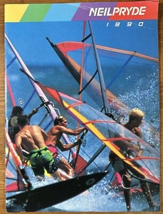 Vintage 1990 NeilPryde Sailboarding Catalog Windsurfing Sail Board Wind Surf