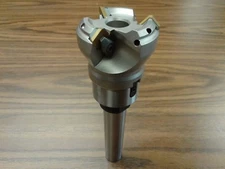 2" 45 degree indexable face shell mill w. MT3 Arbor,face milling cutter --new