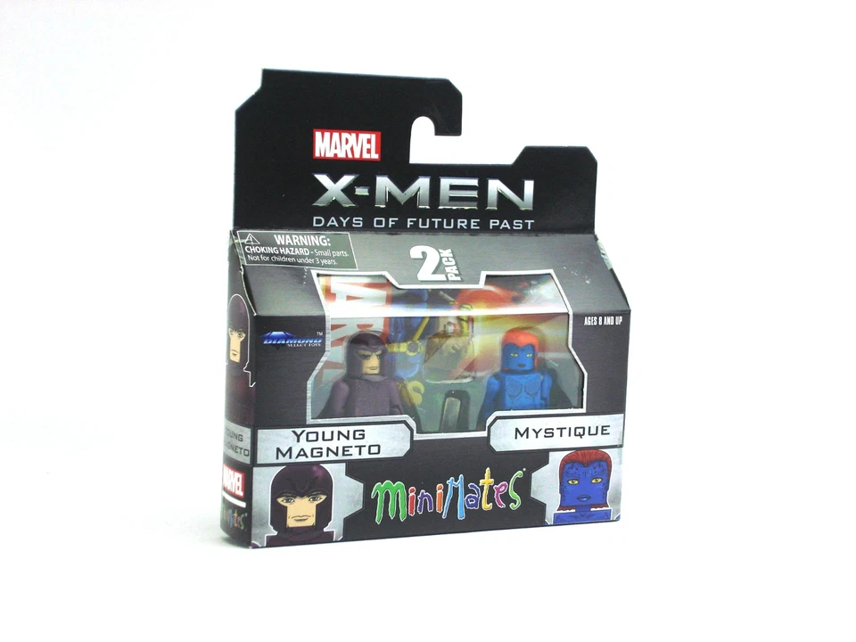 Marvel Minimates Young Magneto & Mystique Days of Future Past 系列 58 全新 — 第 2/4 张图片
