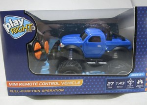 remote control blue jeep