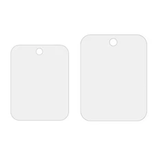 Acrylic Shower Shave Mirror For Man- Shaving Mirror Hangable Bathroom Mirror