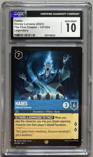Hades - Infernal Schemer graded CGC 10 for sale on eBay