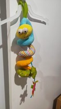 Baby Solutions Colorful Snake Hanging Rattle 40cm Approx Plush Baby Sensory Play
