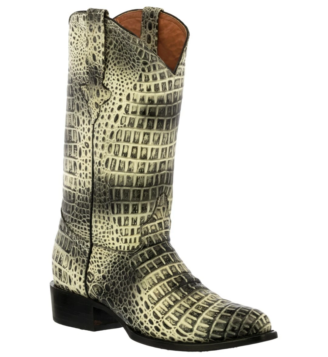 Natural clearance alligator boots