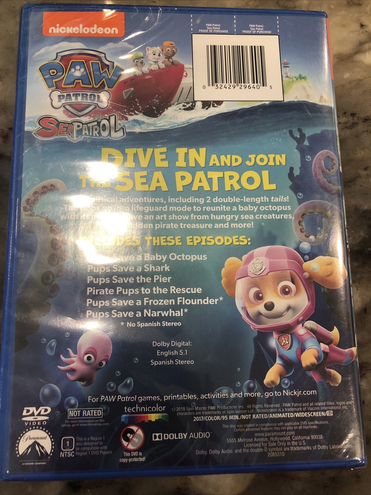 paw patrol sea patrol videos