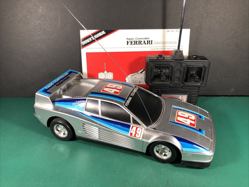 Jouet Ferrari Testarossa Radiocommandée Vintage Des Années 80