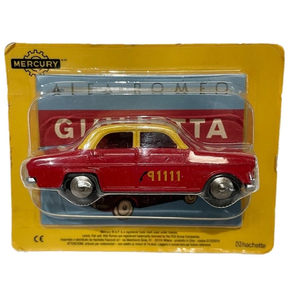 MERCURY Alfa Romeo Giulietta Taxi 1:48 Atlas Diecast Metallauto