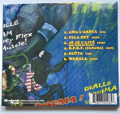 AKOYA Afrobeat President Day Pass Used CD 2008 Promo World African