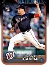 2024 Topps Update #US137 Robert Garcia RC Washington Nationals