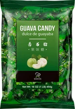 Soeos Guava Hard Candy, Classic Series, 16 oz Pack of 1, Chinese Snack