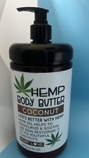 Hemp Body Butter Coconut Lotion
