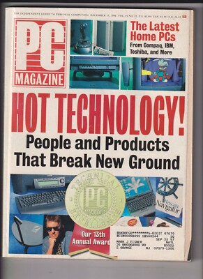 PC Mag Technology That Break New Ground December 17, 1996 120719nonr2