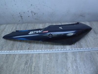 2005 KYMCO Bet & Win 250 S432-1) black left side cover panel w/ emblem