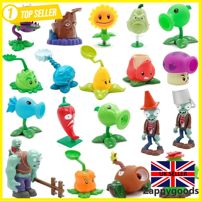 🟢Plants VS Zombies Large Toy Action Figure PVZ Model figurine Kids Board Game🟢