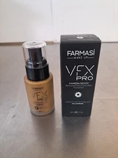 Farmasi VFX Pro Camera Ready Foundation  1 FL OZ New in Box - Chestnut