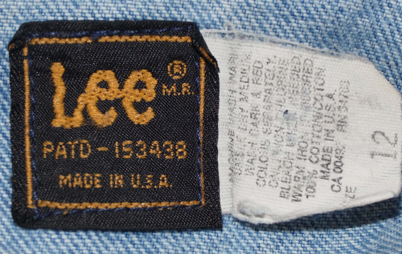 VINTAGE BOY'S LEE RIDERS DENIM JACKET! UNION  LAB… - image 11