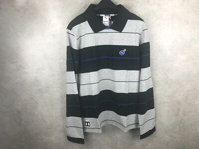 PUMA x THE HUNDREDS Crew Herren Langarm Polo-Shirt Größe XS oder S