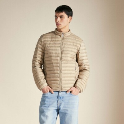 Men's Jacket Ciesse Piumini Jason Lightweight Quilted Beige PE24