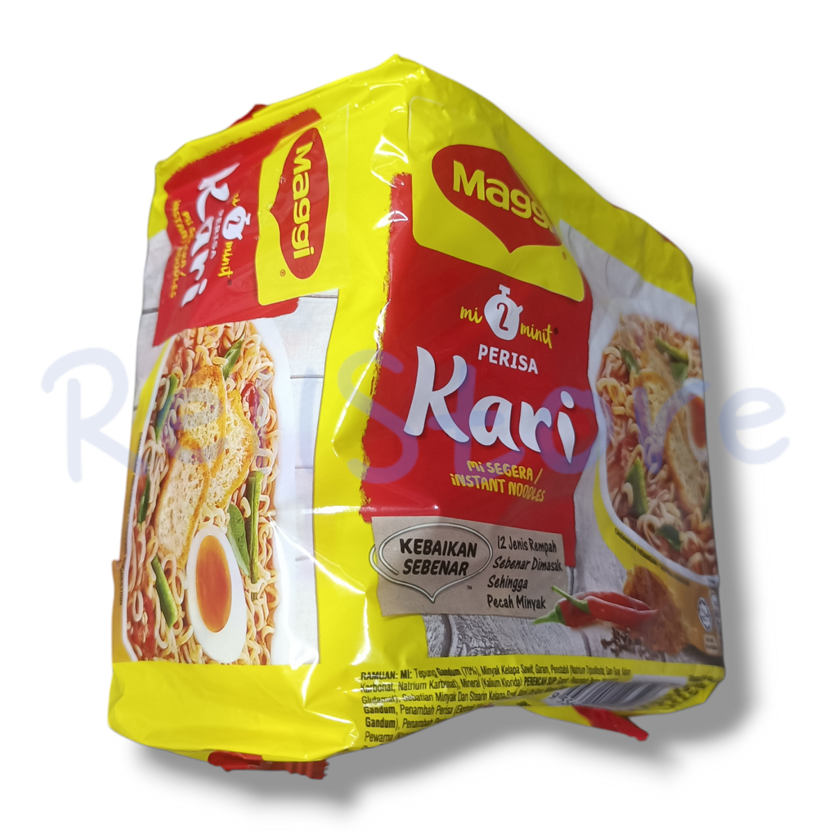 Maggi Kari Instant Noodles | 5 Packs x 79g | Real Curry Spices